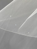 SAMPLE VEIL - Fingertip length 2 tier Denver veil