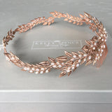  Midsummer Halo in Rose Gold and Freshwater Pearl - side view