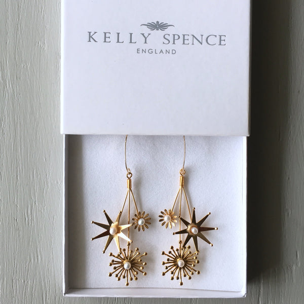 Kelly Spence Shooting Star Earrings